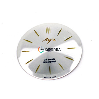 Циферблат для годинника Луч сріблястий CL-004